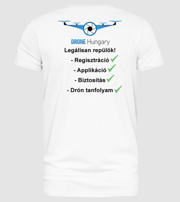  minta fehér pólón