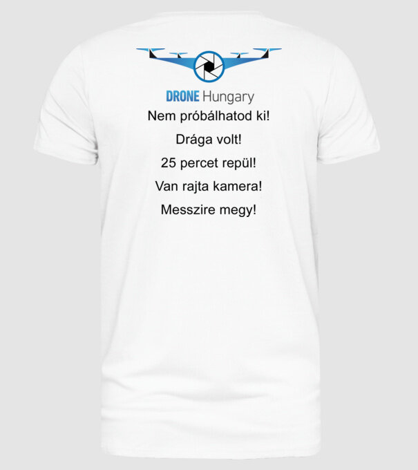  minta fehér pólón