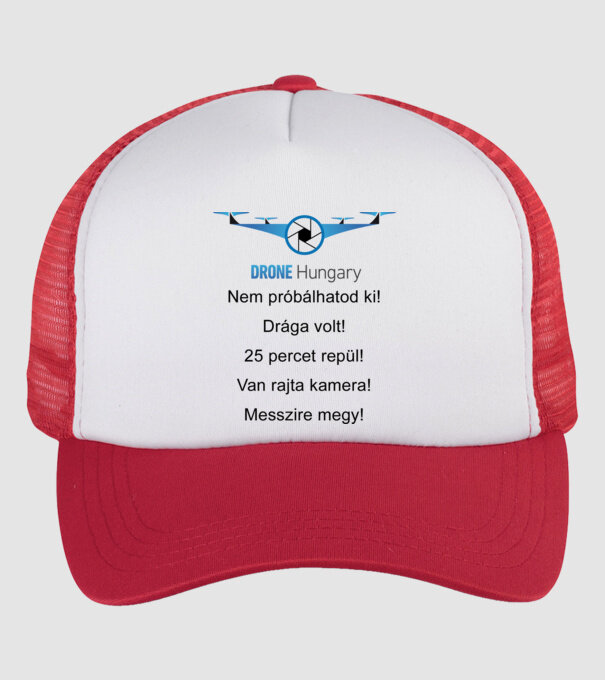  minta fehér/piros pólón