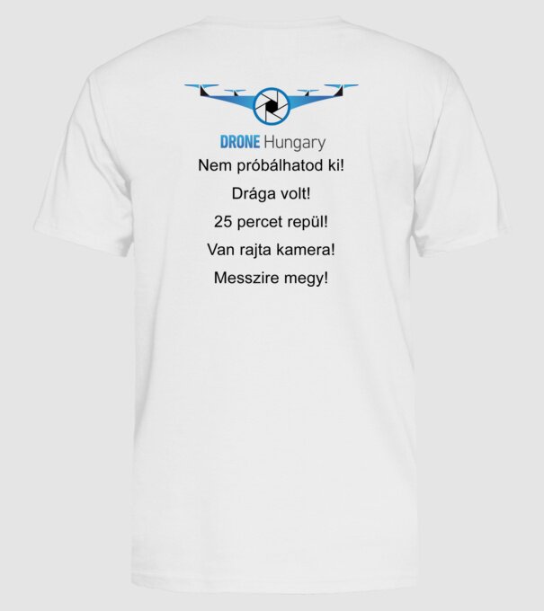  minta fehér pólón