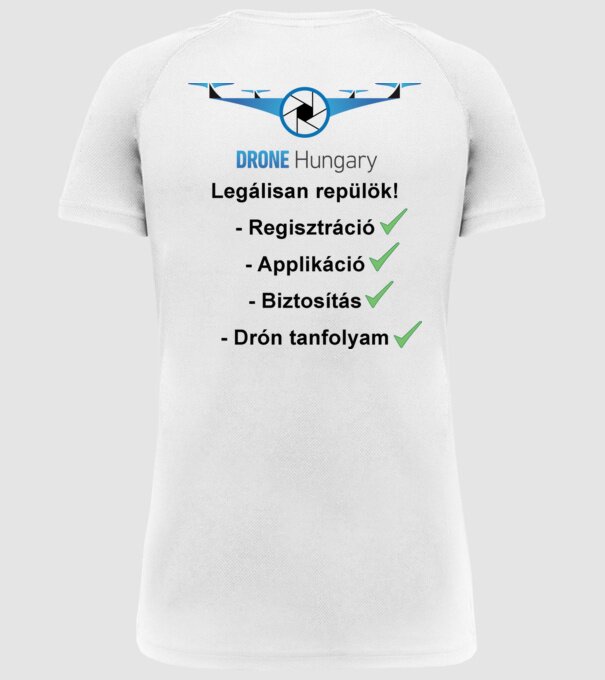  minta fehér pólón