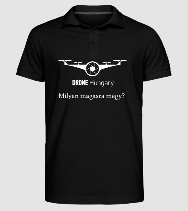  minta fekete pólón